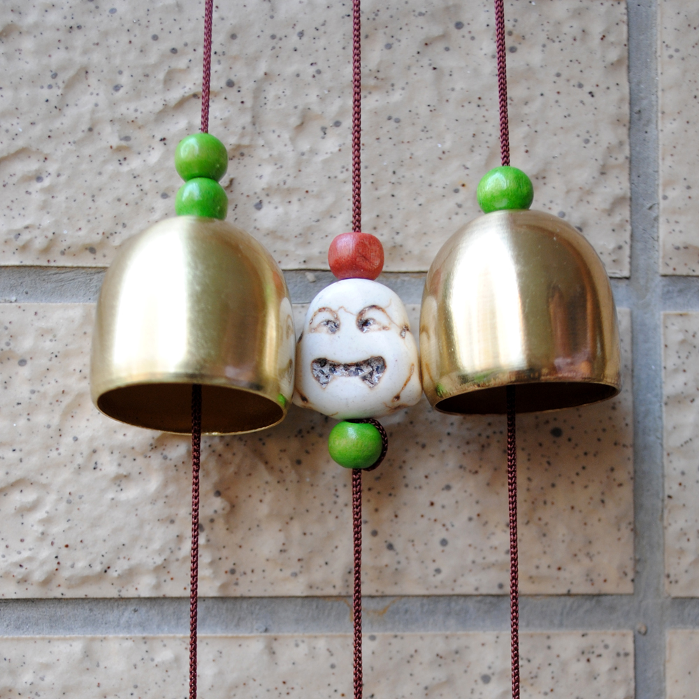 yazi Fish Wind Chimes Chinese Knot 5 Bells Copper for Outdoor Balcony Decoration Christmas Gift - Image 3