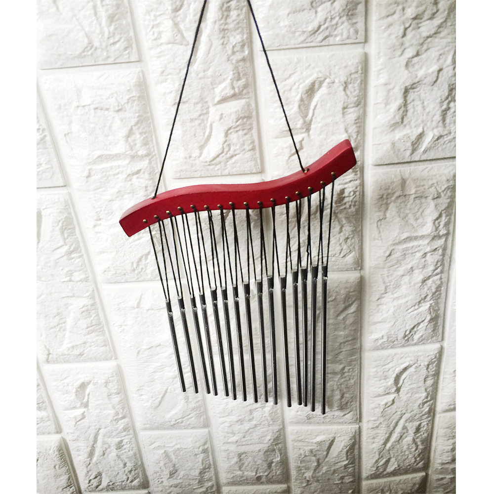 yazi Emperor Harp Wind Chimes for House Decorative Garden Door Window 16 Inches Height & 8 Inches Wide - Image 2