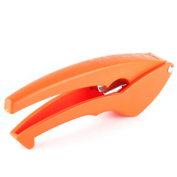 yazi Plastic Garlic Press Orange