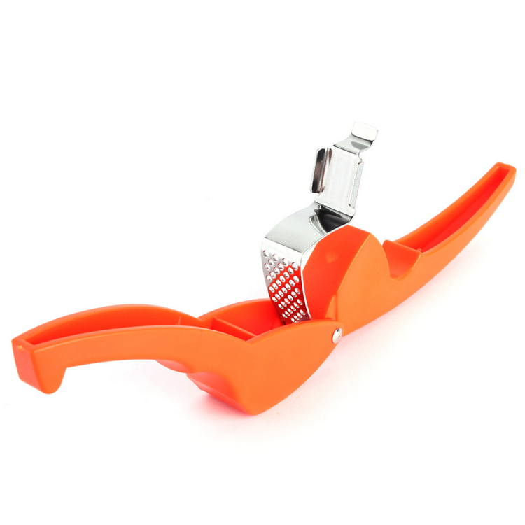 yazi Plastic Garlic Press Orange - Image 4
