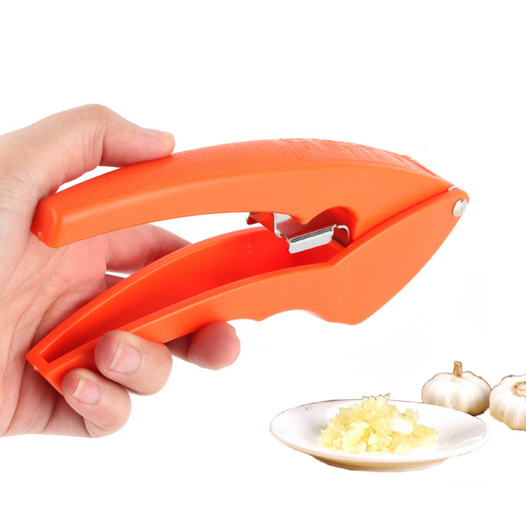 yazi Plastic Garlic Press Orange - Image 5